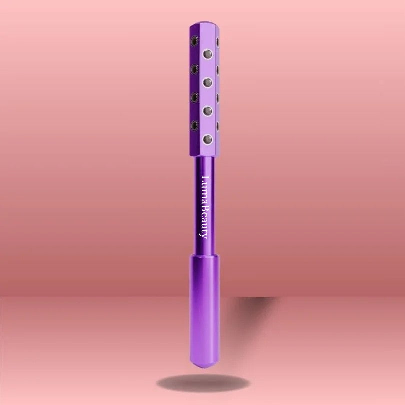 “LumaBeauty LuxeLift™ – Rullo Drenante per il Massaggio Linfatico”