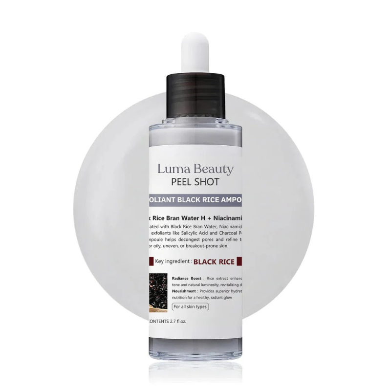 Duo di Fiale Illuminanti al Riso Peel Shot di Luma Beauty