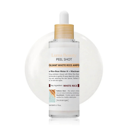Duo di Fiale Illuminanti al Riso Peel Shot di Luma Beauty