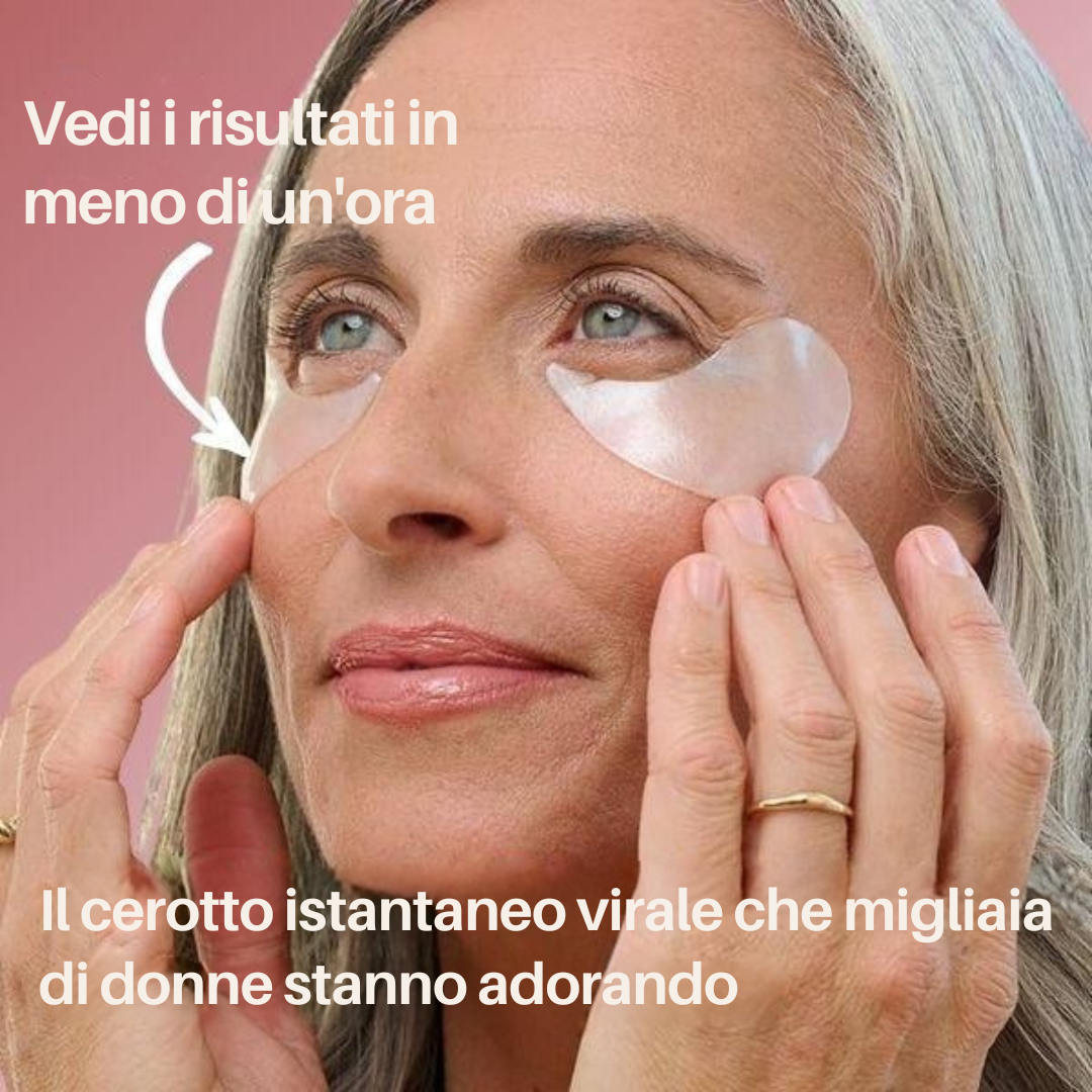 Patch istantanee rassodanti per gli occhi (8 paia)