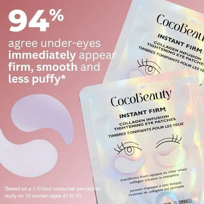 Patch istantanee rassodanti per gli occhi (8 paia)